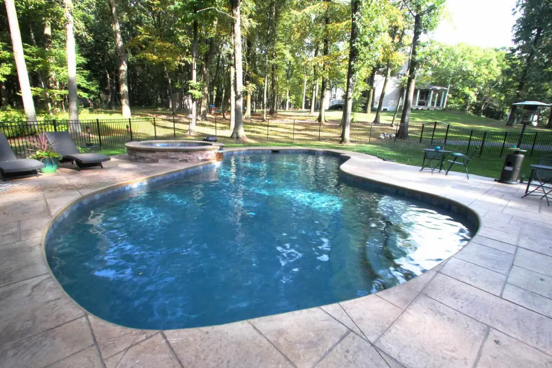 The secret to “Monogram Blue” pool finish